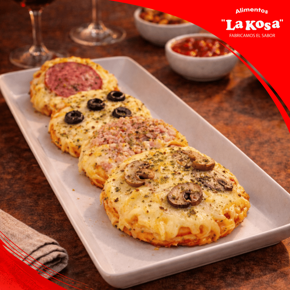 34 Pizzetas Queso Champiñon Orégano - Imagen 1