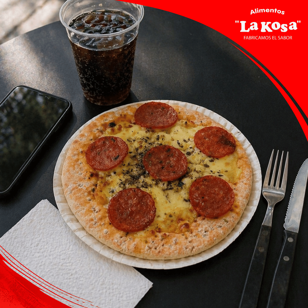 41 Pizza individual Queso Pepperoni | 15 cms - Imagen 1